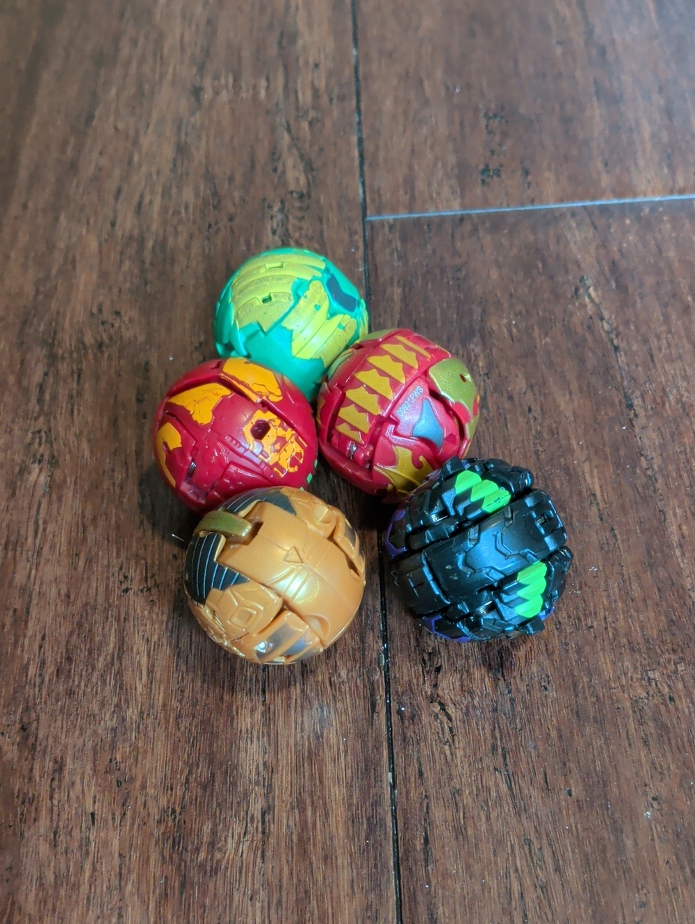 Assorted Bakugan- Set of 5
